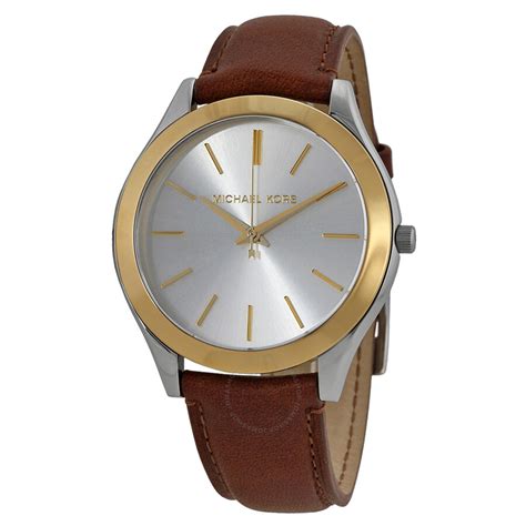 michael kors slim runway silver dial ladies watch mk2259|Michael Kors silver runway.